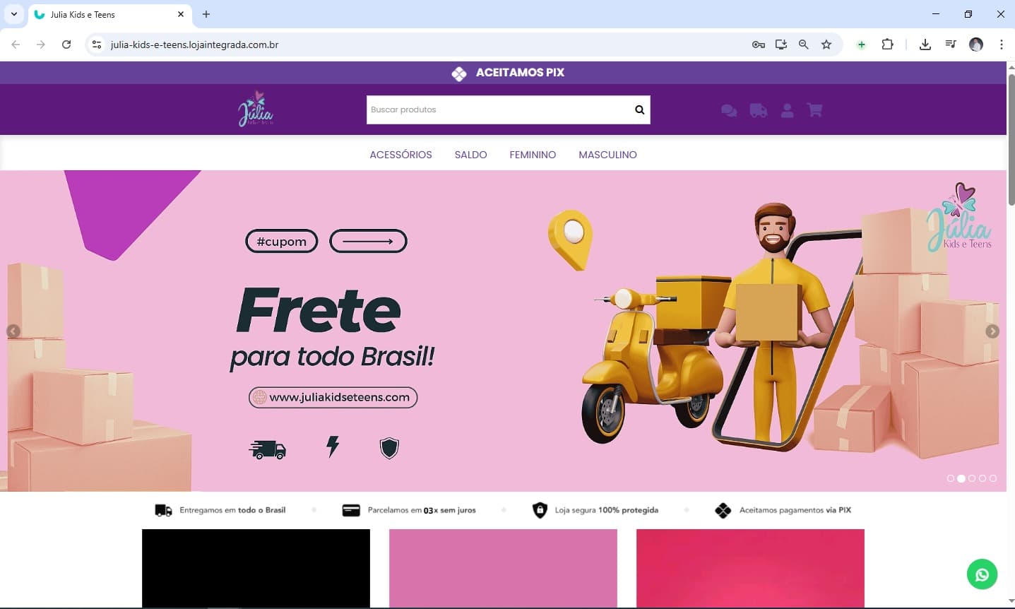 Julia Kids & Teens — Vitrine Online